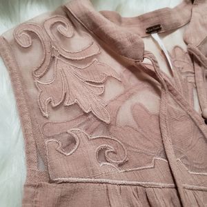 Blush Free People top